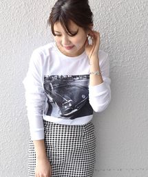 STAR&STRIPE:フォトロングスリーブTEE