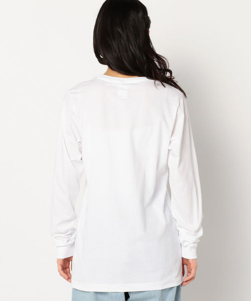 Khaju(カージュ)の「STAR&STRIPE:フォトロングスリーブTEE(Tシャツ/カットソー・レディース・ホワイト/ライトホワイト/ストーン/ホワイト系その他・ONE SIZE)」の19枚目の写真