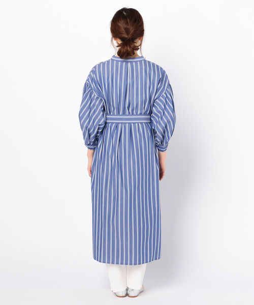 NOLLEY’S（ノーリーズ）の「【別注】シャツワンピース（ワンピース・レディース・ブルー系その他3/カーキ/ネイビー・36/38）」の16枚目の写真