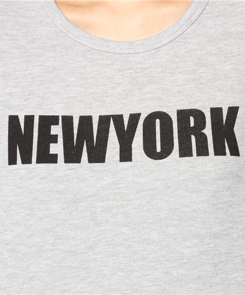 MYSELF ABAHOUSE（マイセルフアバハウス）の「裏毛ﾛｺﾞ入りﾌﾟﾙｵｰﾊﾞｰ（スウェット・レディース・グレー/ネイビー・FREE）」の6枚目の写真