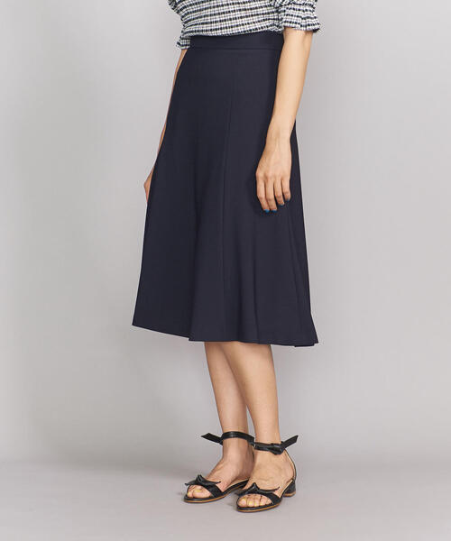 BEAUTY&YOUTH UNITED ARROWS 黒 フレアスカート BEAUTY＆YOUTH UNITED ARROWS 「BEAUTY&YOUTH ARROWS」 フレア