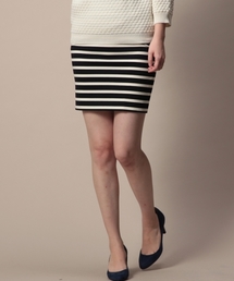 BEAUTY&YOUTH UNITED ARROWS | BYTF ポンチボーダー柄タイトスカート(スカート)