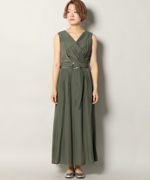 notch.（ノッチ）の「ヴィンテージサテンワンピース（ワンピース・レディース・ブラウン/オリーブ・M/L）」の11枚目の写真