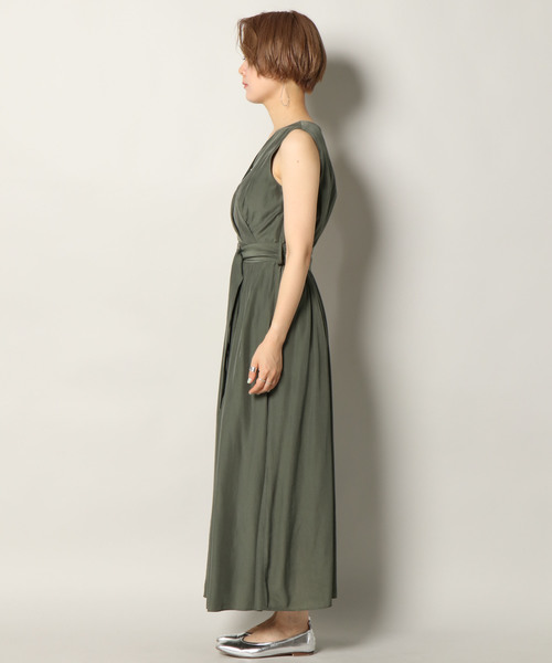 notch.（ノッチ）の「ヴィンテージサテンワンピース（ワンピース・レディース・ブラウン/オリーブ・M/L）」の12枚目の写真