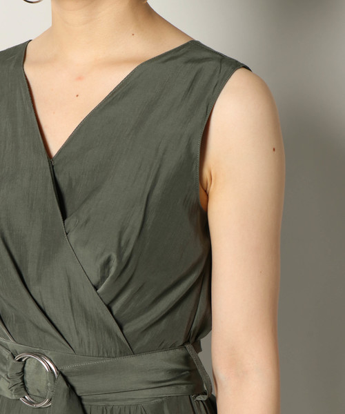 notch.（ノッチ）の「ヴィンテージサテンワンピース（ワンピース・レディース・ブラウン/オリーブ・M/L）」の13枚目の写真