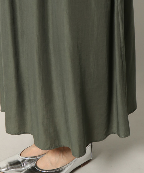 notch.（ノッチ）の「ヴィンテージサテンワンピース（ワンピース・レディース・ブラウン/オリーブ・M/L）」の15枚目の写真