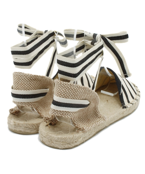 Ray BEAMS（レイビームス）の「○SOLUDOS / ボーダー レースアップ サンダル（サンダル・レディース・その他1・7/8/6/9）」の10枚目の写真