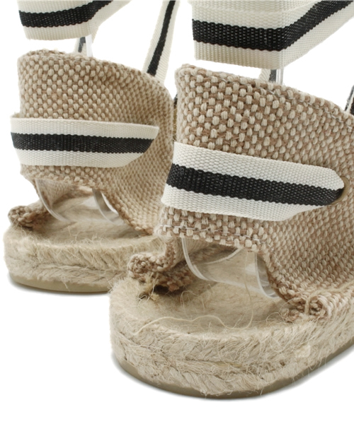 Ray BEAMS（レイビームス）の「○SOLUDOS / ボーダー レースアップ サンダル（サンダル・レディース・その他1・7/8/6/9）」の5枚目の写真