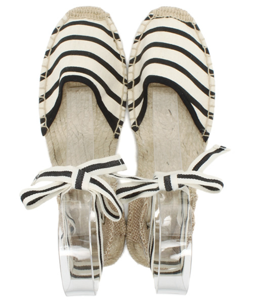 Ray BEAMS（レイビームス）の「○SOLUDOS / ボーダー レースアップ サンダル（サンダル・レディース・その他1・7/8/6/9）」の6枚目の写真