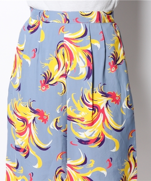 BEAMS BOY（ビームスボーイ）の「○TOYO×BEAMS BOY / アロハ キュロット（その他パンツ・レディース・ブラウン/ブルー・ONE SIZE）」の5枚目の写真