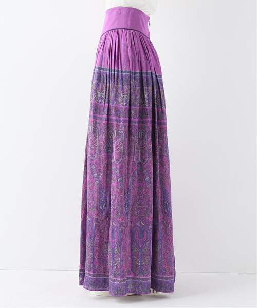 CITYSHOP(シティーショップ)の「バティックガラスカート(スカート・レディース・パープル・38/36)」の14枚目の写真