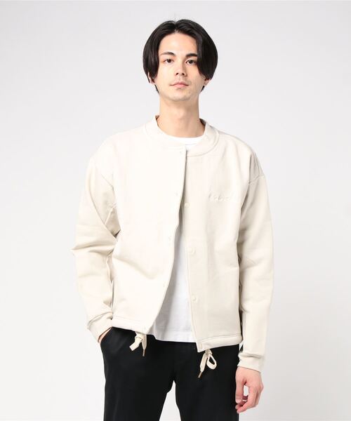 MAKAVELIC(マキャベリック)の「BASKETBALL JERSEY TOP/ブルゾン トップス(ブルゾン・メンズ・ブラック/ベージュ・MEDIUM/LARGE/X-LARGE)」の2枚目の写真