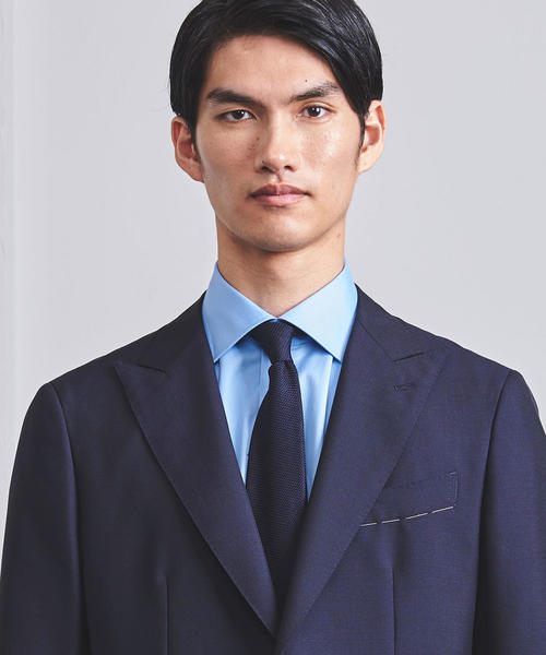 UNITED ARROWS(ユナイテッドアローズ)の「<UNITED ARROWS> モヘア トロピカルウール 2B スーツ(セットアップ・メンズ・ネイビー/ブラック・44/46/48/52/54/42/50)」の8枚目の写真