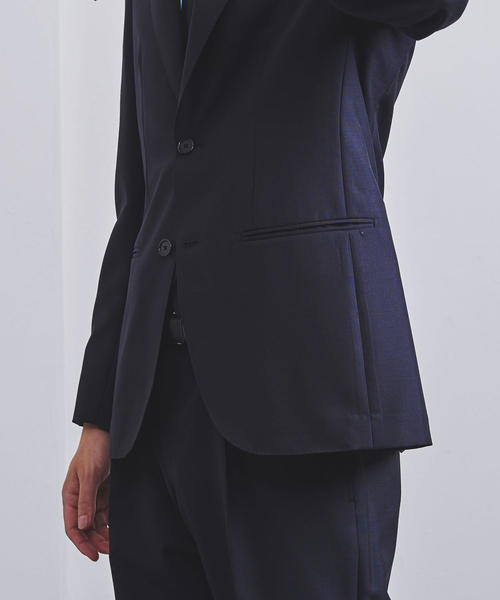 UNITED ARROWS(ユナイテッドアローズ)の「<UNITED ARROWS> モヘア トロピカルウール 2B スーツ(セットアップ・メンズ・ネイビー/ブラック・44/46/48/52/54/42/50)」の10枚目の写真