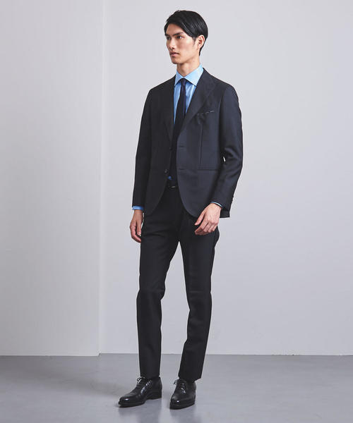 UNITED ARROWS(ユナイテッドアローズ)の「<UNITED ARROWS> モヘア トロピカルウール 2B スーツ(セットアップ・メンズ・ネイビー/ブラック・44/46/48/52/54/42/50)」の14枚目の写真