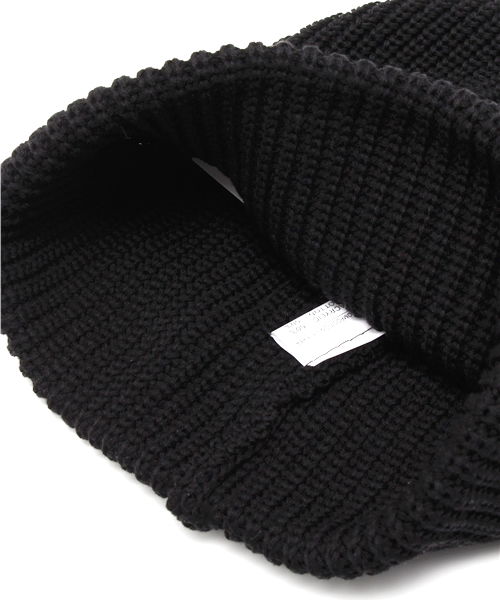WEGO(ウィゴー)の「WEGO/コットンアクリルニットキャップ(ニットキャップ/ビーニー・メンズ・ブラック/ライトグレー/レッド・FREE)」の7枚目の写真