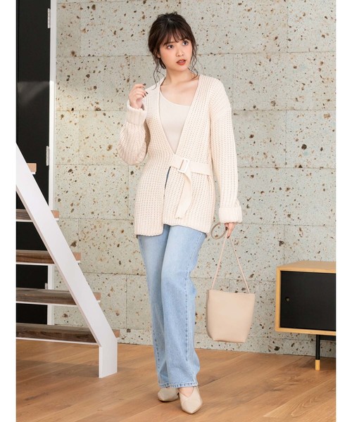 fifth（フィフス）の「ワンショルダーリブタンクトップ（タンクトップ・レディース・アイボリー/モカ/ブラック・MEDIUM）」の4枚目の写真