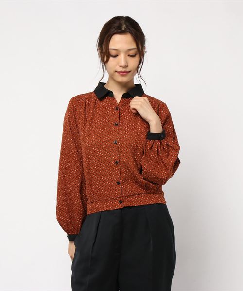 rps（アールピーエス）の「クレリックブラウス（シャツ/ブラウス・レディース・ベージュ/ブラウン/ベージュ系その他2/オフホワイト・M）」の16枚目の写真