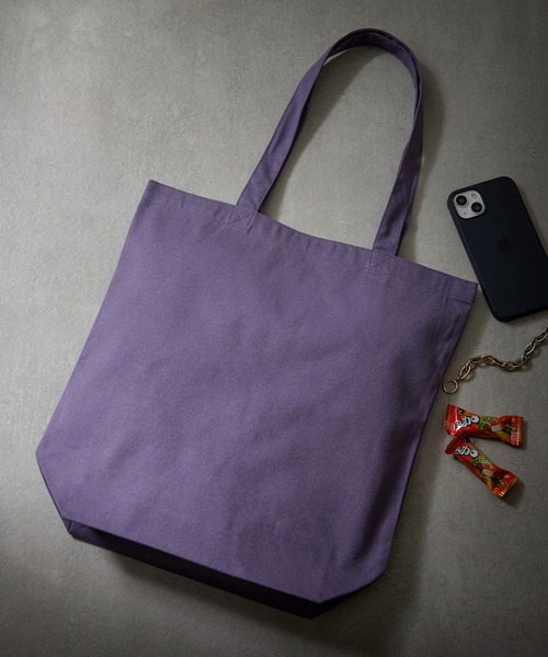 United Athle（ユナイテッドアスレ）の「累計販売2.5万点突破！【United Athle】heavy cotton canvas tote M / ヘビーコットン キャンバストートバッグ M 1460（トートバッグ・レディース・ブラック/グレー/ネイビー/レッド/アイボリー/グリーン/ライトパープル/スミクロ/インディゴブルー/モカ/パープル/ブルー/オリーブ/スモークピンク/ミント/マスタード/ライトカーキ/ライトピンク・FREE）」の13枚目の写真