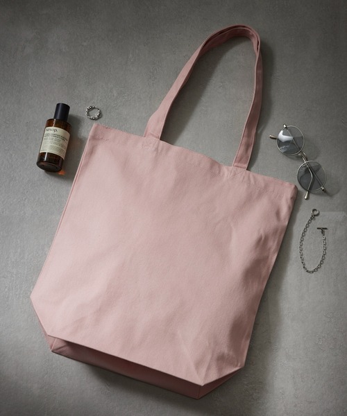 United Athle（ユナイテッドアスレ）の「累計販売2.5万点突破！【United Athle】heavy cotton canvas tote M / ヘビーコットン キャンバストートバッグ M 1460（トートバッグ・レディース・ブラック/グレー/ネイビー/レッド/アイボリー/グリーン/ライトパープル/スミクロ/インディゴブルー/モカ/パープル/ブルー/オリーブ/スモークピンク/ミント/マスタード/ライトカーキ/ライトピンク・FREE）」の16枚目の写真