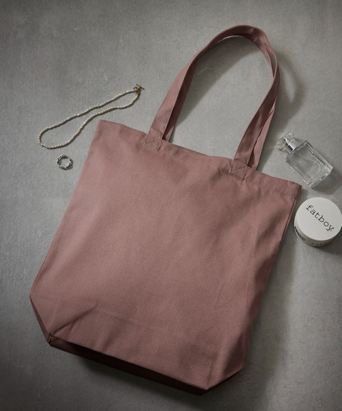 United Athle（ユナイテッドアスレ）の「累計販売2.5万点突破！【United Athle】heavy cotton canvas tote M / ヘビーコットン キャンバストートバッグ M 1460（トートバッグ・レディース・ブラック/グレー/ネイビー/レッド/アイボリー/グリーン/ライトパープル/スミクロ/インディゴブルー/モカ/パープル/ブルー/オリーブ/スモークピンク/ミント/マスタード/ライトカーキ/ライトピンク・FREE）」の17枚目の写真