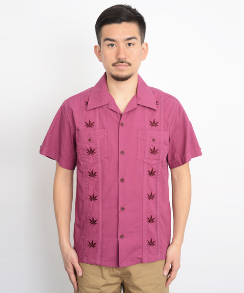 XLARGE(エクストララージ)の「S/S CUBA SHIRT(シャツ/ブラウス・メンズ・ホワイト/ネイビー/バーガンディー・MEDIUM/SMALL/X-LARGE/LARGE)」の3枚目の写真