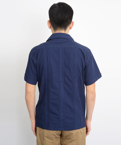 XLARGE(エクストララージ)の「S/S CUBA SHIRT(シャツ/ブラウス・メンズ・ホワイト/ネイビー/バーガンディー・MEDIUM/SMALL/X-LARGE/LARGE)」の4枚目の写真