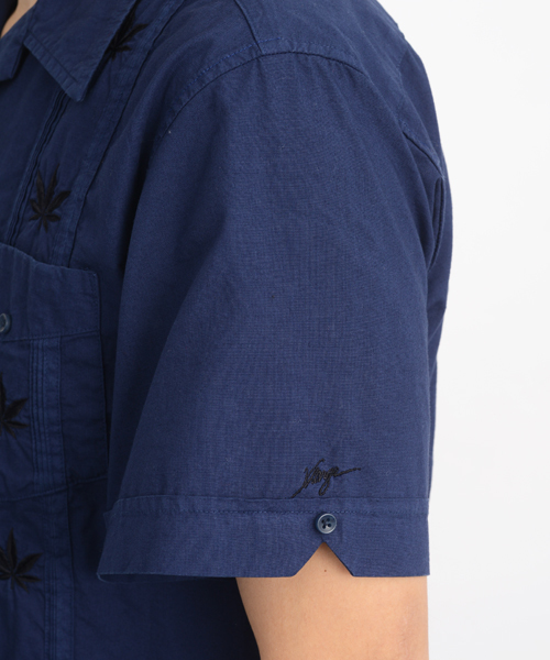 XLARGE(エクストララージ)の「S/S CUBA SHIRT(シャツ/ブラウス・メンズ・ホワイト/ネイビー/バーガンディー・MEDIUM/SMALL/X-LARGE/LARGE)」の5枚目の写真