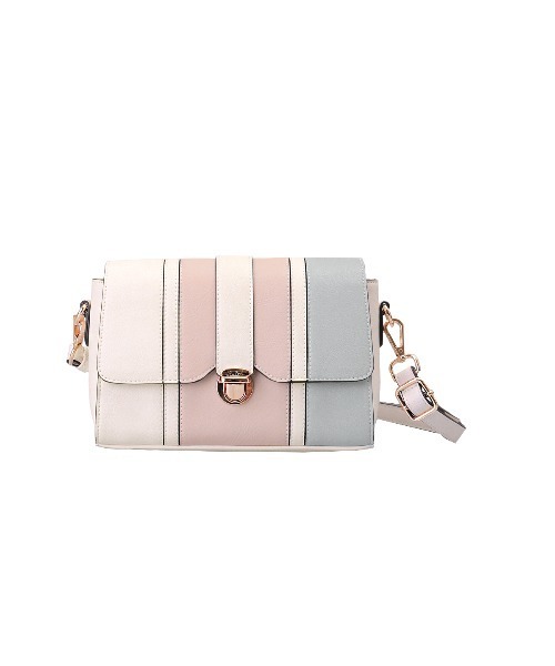 Clelia(クレリア)の「トリコロールミニショルダーバッグ(ショルダーバッグ・レディース・ライトピンク/スモークピンク/グレイッシュブルー/テラコッタ/ブラック/ライトグレー・ONE SIZE)」の19枚目の写真
