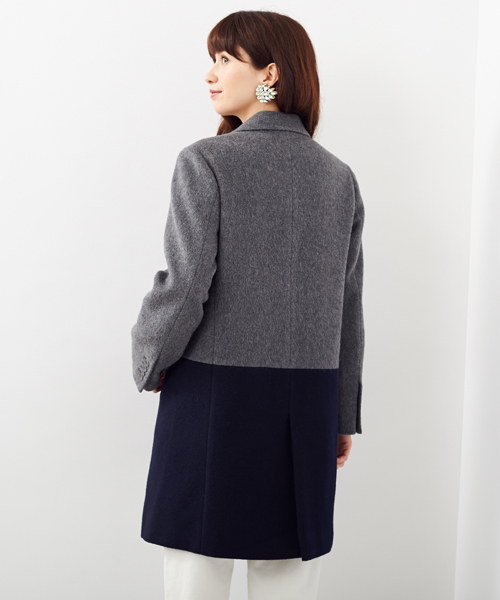 Another Edition（アナザーエディション）の「ウール 1ボタン チェスター 2カラー コート/AE Ｗ １Ｂﾁｪｽﾀｰ２ｶﾗｰ CT（チェスターコート・レディース・その他1・SMALL/MEDIUM）」の11枚目の写真