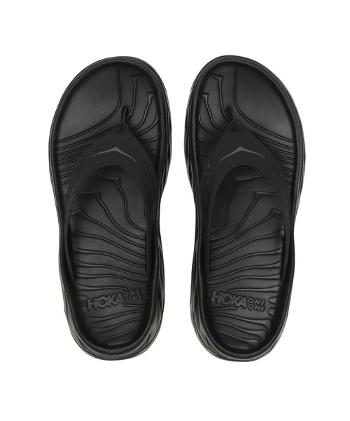 HOKA(ホカ)の「ORA RECOVERY FLIP 1099675(サンダル・メンズ・ブラック系その他・26.0cm/25.0cm/27.0cm/29.0cm/28.0cm/30.0cm)」の6枚目の写真