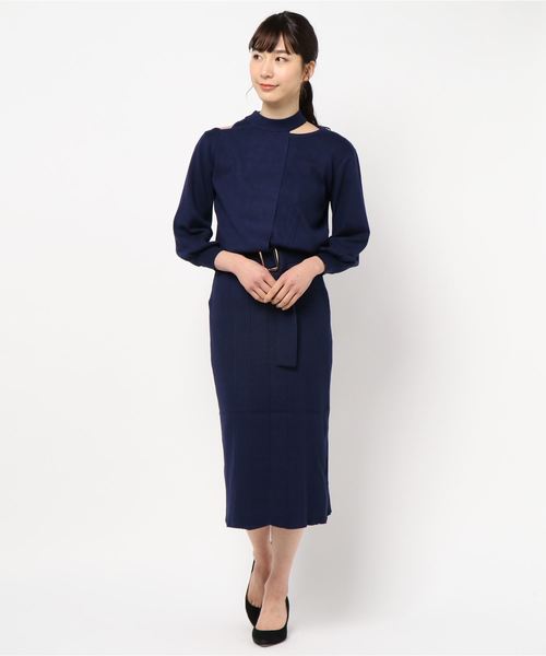 Redyazel レディアゼル の レイヤードトップスタイトスカートワンピース ワンピース Wear