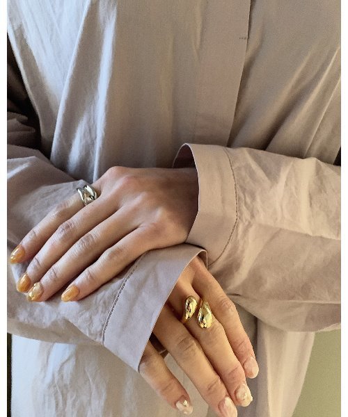 mou（モウ）の「Defor mation ring（リング・レディース・シルバー・FREE）」の7枚目の写真