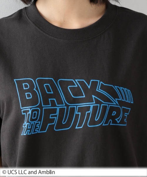 LOWRYS FARM（ローリーズファーム）の「ＣＩＮＥＭＡロゴＴＥＥ　878532（Tシャツ/カットソー・レディース・チャコールグレー/オフホワイト/グレー系その他・FREE）」の9枚目の写真