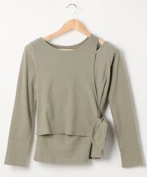fifth | レイヤード風アシンメトリートップス(Tシャツ/カットソー)