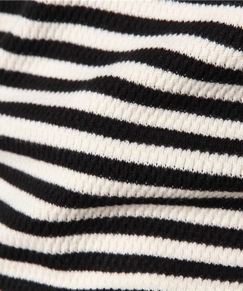 JOURNAL STANDARD relume(ジャーナルスタンダード レリューム)の「PIG&ROOSTER / ピッグ&ルースター: OLD WAFFLE CREW / カットソー(Tシャツ/カットソー・メンズ・ブラック/ホワイト/カーキ/オリーブ・42/40)」の5枚目の写真