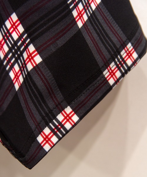 GALLIS ADDICTION（ガリスアディクション）の「GA切替チェック半袖シャツ（シャツ/ブラウス・メンズ・ブラック/ベージュ・FREE）」の9枚目の写真