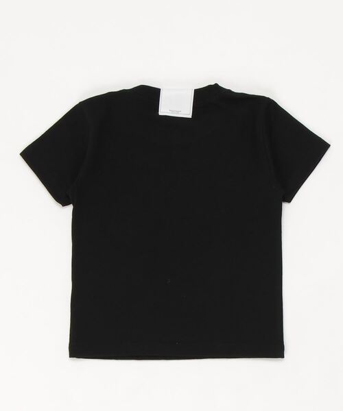 SUPERTHANKS（スーパーサンクス）の「●ヒョウ柄/ベーシック【キッズ】蝶ネクタイリボンワッペンクルーネックワンポイントTシャツ（Tシャツ/カットソー・キッズ・ブラック系その他3/ブラック系その他2/ホワイト系その他3/ホワイト系その他2/ブラック系その他/ホワイト系その他/ブラック×グレー/ホワイト系その他5/ブラック×ブルー/ブラック系その他5/ホワイト×ブラック/ホワイト×ブルー/ホワイト系その他4・100/110/120/130/140/150）」の14枚目の写真