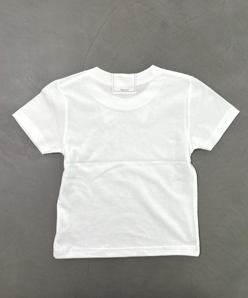 SUPERTHANKS（スーパーサンクス）の「●ヒョウ柄/ベーシック【キッズ】蝶ネクタイリボンワッペンクルーネックワンポイントTシャツ（Tシャツ/カットソー・キッズ・ブラック系その他3/ブラック系その他2/ホワイト系その他3/ホワイト系その他2/ブラック系その他/ホワイト系その他/ブラック×グレー/ホワイト系その他5/ブラック×ブルー/ブラック系その他5/ホワイト×ブラック/ホワイト×ブルー/ホワイト系その他4・100/110/120/130/140/150）」の19枚目の写真