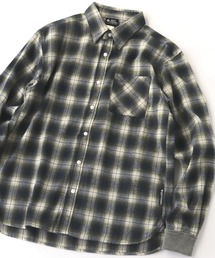 gym master | スナップボタン２ＷＡＹ チェックシャツ(シャツ/ブラウス)