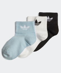 adidas | ミッドカット アンクルソックス 3足組 / アディダスオリジナルス(ソックス/靴下)
