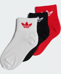 adidas | ミッドカット アンクルソックス 3足組 / アディダスオリジナルス(ソックス/靴下)