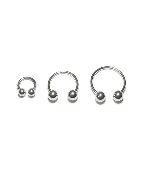 MORPH(モルフ)の「MORPH モルフ CCB ボディーピアス 18ゲージ 6mm~12mm(ピアス(片耳用)・メンズ・シルバー・6/8/10/12)」の1枚目の写真