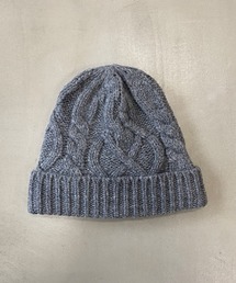 SO | ウールアクリル アラン柄ニット帽(ニットキャップ/ビーニー)