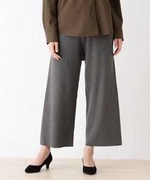 DRESKIP | 抗菌・抗ピル リブニットワイドパンツ(その他パンツ)