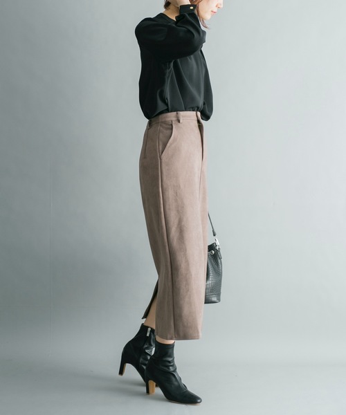 prose verse（プロズヴェール）の「フロントボタンタックブラウス（シャツ/ブラウス・レディース・ブラック/ベージュ/ピンク/ブルー・ﾌﾘ-）」の16枚目の写真