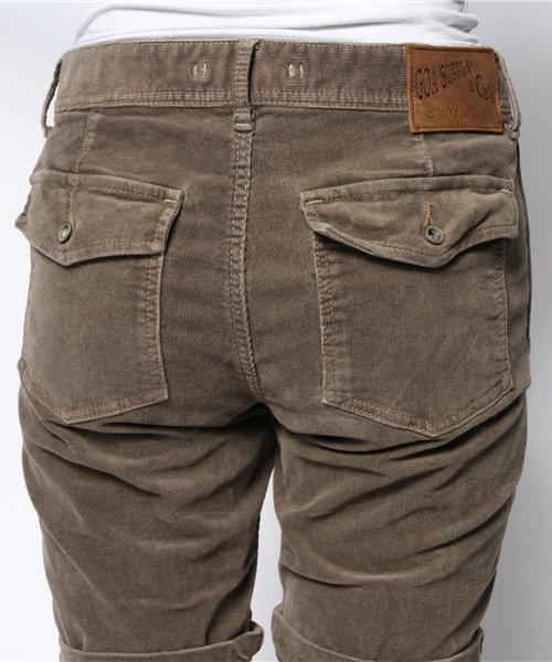 goa（ゴア）の「16ｺｰﾙｽﾄｯﾚｯﾁ ﾄﾚｯｷﾝｸﾞﾊﾟﾝﾂ（その他パンツ・レディース・モカ/ベージュ・2/1）」の6枚目の写真