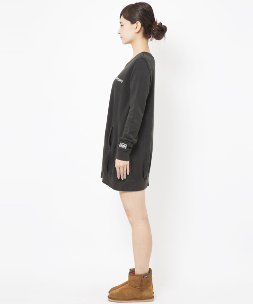 Xgirl（エックスガール）の「WASHED SWEAT DRESS（ワンピース）」 WEAR