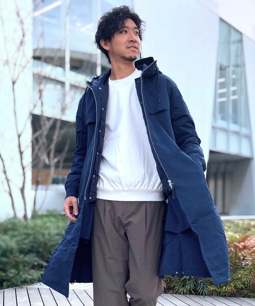 TAION(タイオン)の「【TAION/タイオン】DETACHABLE HOOD COAT #TAION-CR05 SET(モッズコート・メンズ・ブラック/ベージュ/ネイビー・M/L/XL)」の3枚目の写真