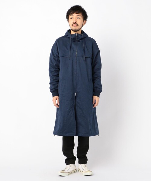 TAION(タイオン)の「【TAION/タイオン】DETACHABLE HOOD COAT #TAION-CR05 SET(モッズコート・メンズ・ブラック/ベージュ/ネイビー・M/L/XL)」の4枚目の写真